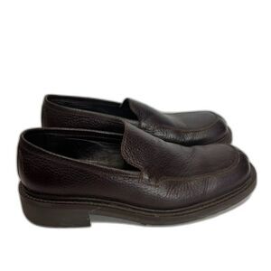 J Crew Loafers Men's Size 11 Brown Leather Classic Dress Shoe Slip On Comfort